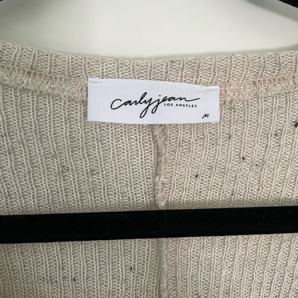CJLA size medium tan Erin sweater tee - Picture 2 of 3